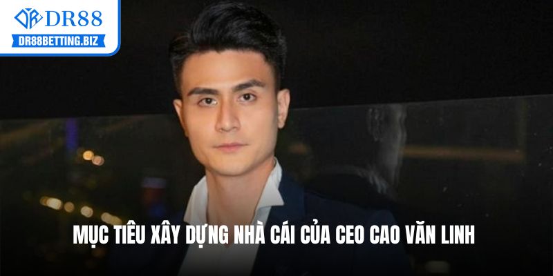 Mục tiêu xây dựng nhà cái của CEO Cao Văn Linh