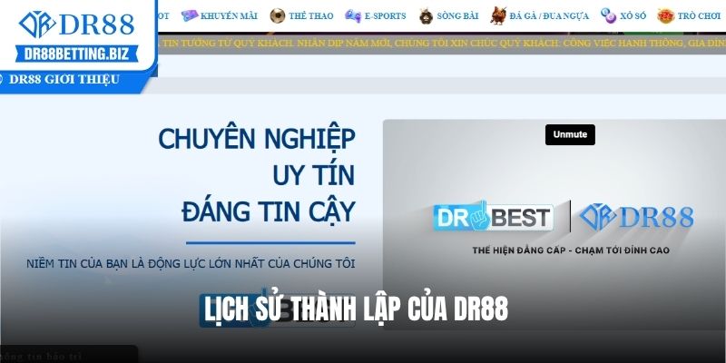Thông tin tổng quan về nhà cái DR88 